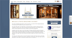 Desktop Screenshot of hotelboulevard.de